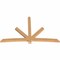 Ekena Millwork Alberta Timber Gable Bracket, Western Red Cedar, 108"W x 68"H x 3 1/2"D x 5 1/2"F, 15/12 Pitch GBW108X68X0406ALB00SWR - alternate 5